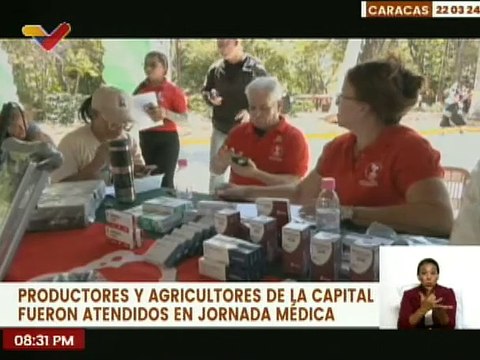 Caracas | Agrourbanos fueron atendidos y recibieron insumos en jornada médica