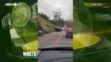 Accidente en Vía Marinilla el Peñol