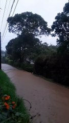 2 Torrencial aguacero dejó afectaciones en Rionegro