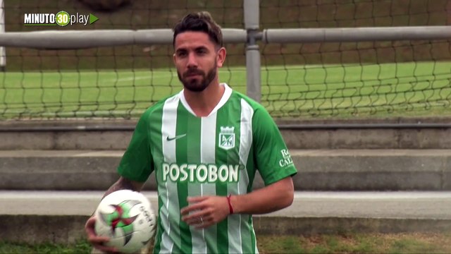 28-06-19 El argentino Patricio Cucchi fue presentado este viernes como nuevo jugador de Atlético Nacional