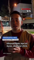 Berhasil Masuk Gaza, MER-C: Terdengar Suara Jet Israel