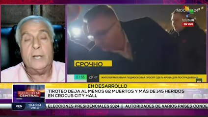 Edición Central 22-03 Atentado deja al menos 70 muertos en Moscú