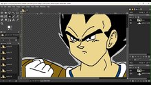 Quick Vegeta Dragon Ball Z Animation tutorial