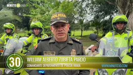 Balance general puente festivo en Urabá y San Pedro