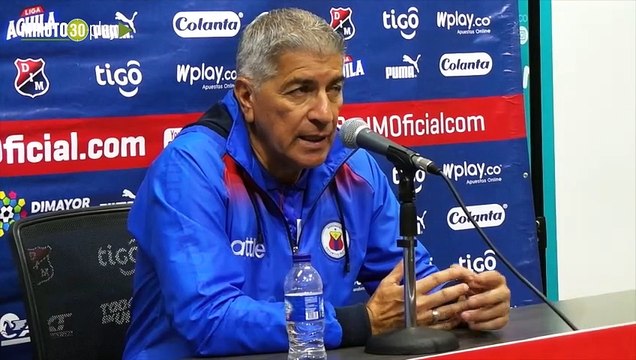 17-10-19 Octavio Zambrano les pidió disculpas a los hinchas de Independiente Medellín