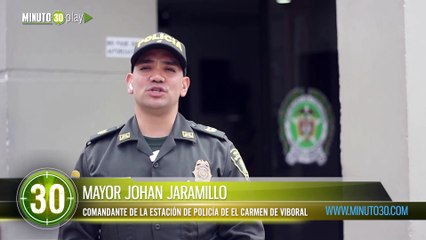 Capturaron a un hombre que le disparó 17 veces a su ex en El Carmen de Viboral