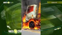 Saquean y queman camiones cargados con huevos