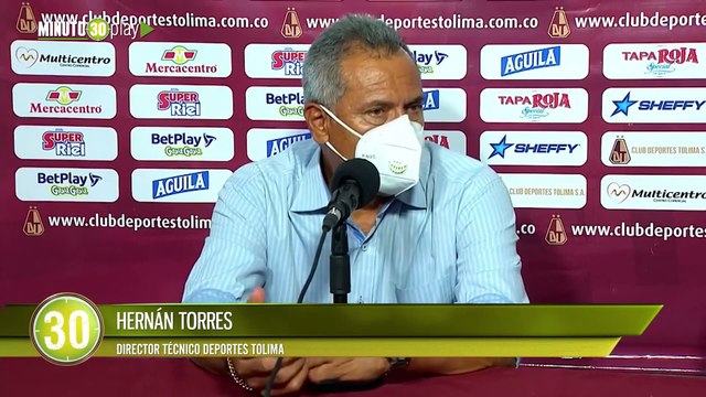 Hernán Torres va por el título de la Copa con Deportes Tolima