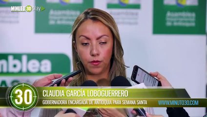 Claudia García Loboguerrero será Gobernadora encargada de Antioquia durante la Semana Santa Parte 1