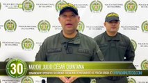 Qué iban hacer detuvieron un vehículo con más de 100 uniformes de la Policía Nacional en Chigorodó