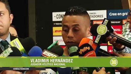 28-08-18  Hernandez hablo del trascendental papel que cumpliran los hinchas que asistan al Atanasio