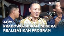 Prabowo-Gibran Akan Segera Realisasikan Programnya, Ungkap Ketua Umum Partai Demokrat AHY