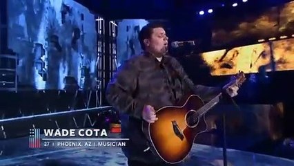 American Idol 2019_ Wade Cota WOWS the Audience with "Trouble" by Ray LaMontagne -