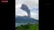 Spectacular Eruption of Japan's Sakurajima Volcano Sends Plumes of Ash High into the Sky