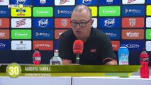 Alberto Suárez explicó el porqué del enojo con sus jugadores en medio del compromiso entre Envigado y Santa Fe