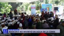 Clara Brugada asegura que la CDMX no se quedará sin agua