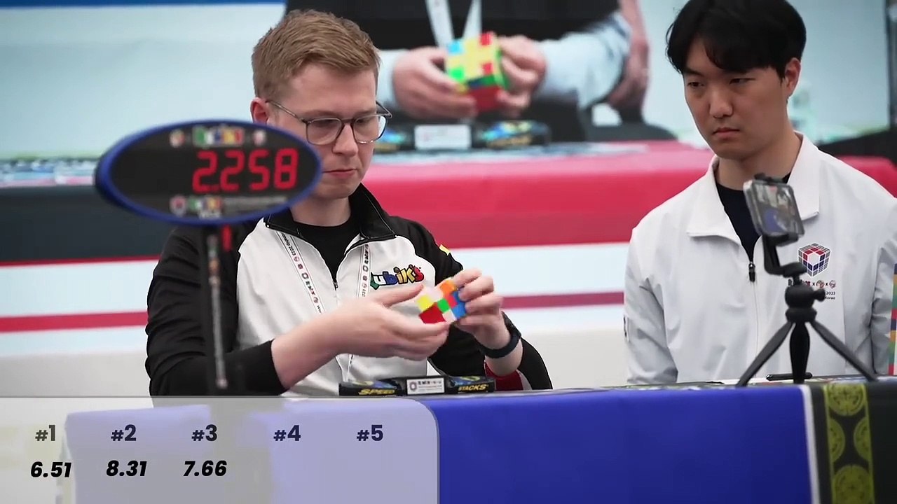 Rubik’s Cube World Championship 2023 Finals! - video Dailymotion