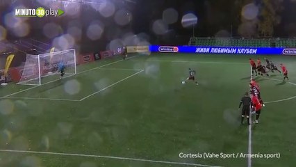 Qué golazo Así marcó este jugador un penal acrobacia incluida