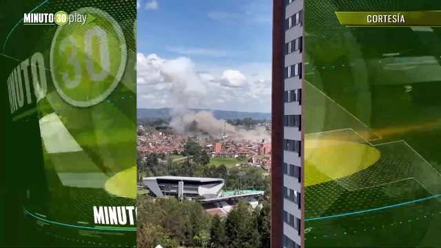 Fuerte explosión en Rionegro Antioquia
