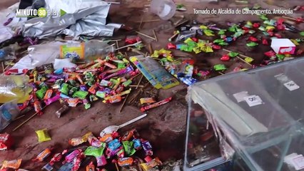 Anoche vandalizaron la IE Nuestra señora del  Rosario en Campamento Antioquia