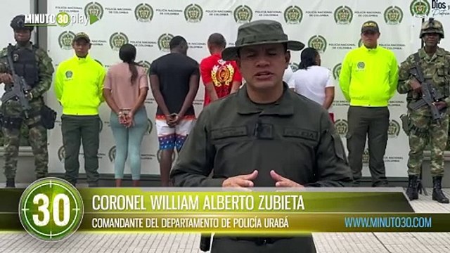 Desarticulan la banda Los cocheros dedicados a la venta de drogas en Turbo