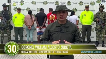 Desarticulan la banda Los cocheros dedicados a la venta de drogas en Turbo