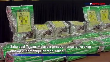 Penyelundupan 50 Kg Sabu dari Malaysia Digagalkan di Perbatasan Nunukan