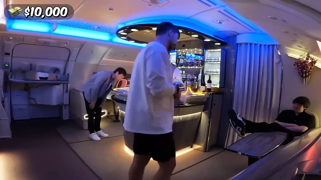 $1 vs $500,000 Plane Ticket! 