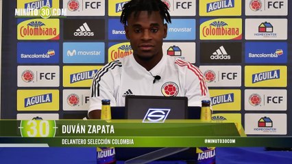 Zapata lamentó las bajas de Colombia, pero siente que hay con quien suprirlas bien