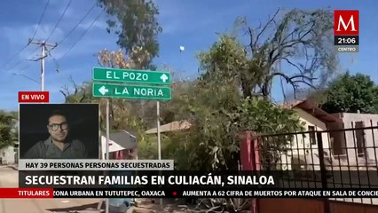 Autoridades de Sinaloa siguen con las investigaciones tras secuestros múltiples en Culiacán