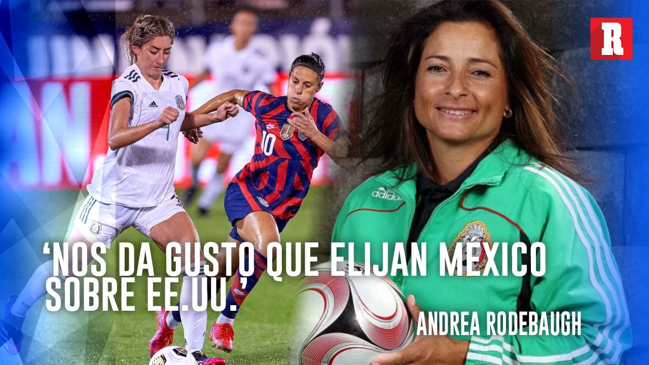 ANDREA RODEBAUGH, FELIZ CON LAS FUTBOLISTAS MEXICOAMERICANAS - Vídeo ...