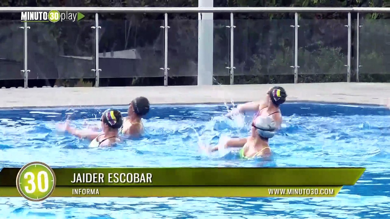 Selección Colombia de natación artística se prepara en Medellín para Campeonato Suramericano