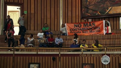 10-10-17 Diputados piden salidas para que despensa avicola de Marinilla no siga generando afectaciones a los vecinos