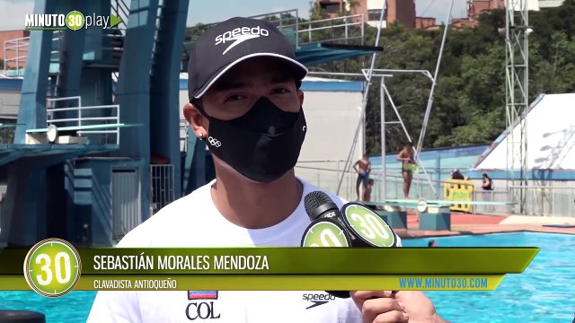 Clavadistas antioqueños con preparación de altura para los Juegos Olímpicos