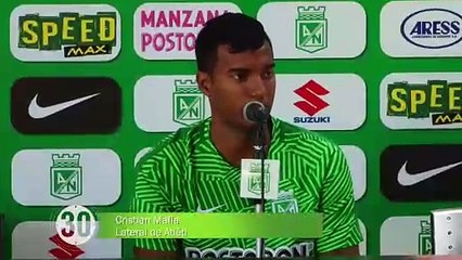 18-07-17 Es un sueño llegar a Atletico Nacional, Mafla