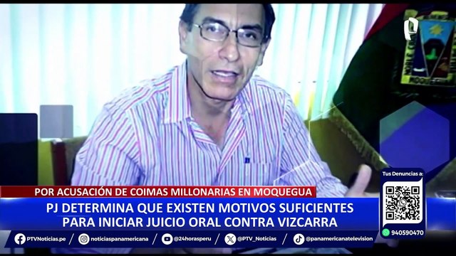 Martín Vizcarra irá a juicio por presuntas coimas durante su mandato como gobernador de Moquegua