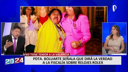 José Verona sobre Rolex de Dina Boluarte: "Está poniendo en jaque a la Presidencia"