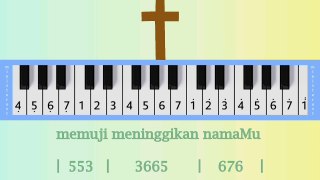 KUNAIKKAN SYUKURKU: PIANIKA ❲MELODICA❳ TUTORIAL | LAGU ROHANI