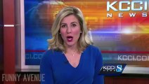 News Anchors Can't Stop Laughing At Honking Dog