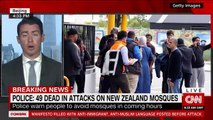 Dozens killed in terrorist attacks on New Zealand mosques