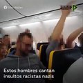 Pasajeros de un vuelo cantan insultos racistas que usaban los nazis
