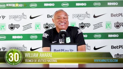 El problema nuestro y en la vida es el equilibrio William Amaral previo al partido contra el Junior