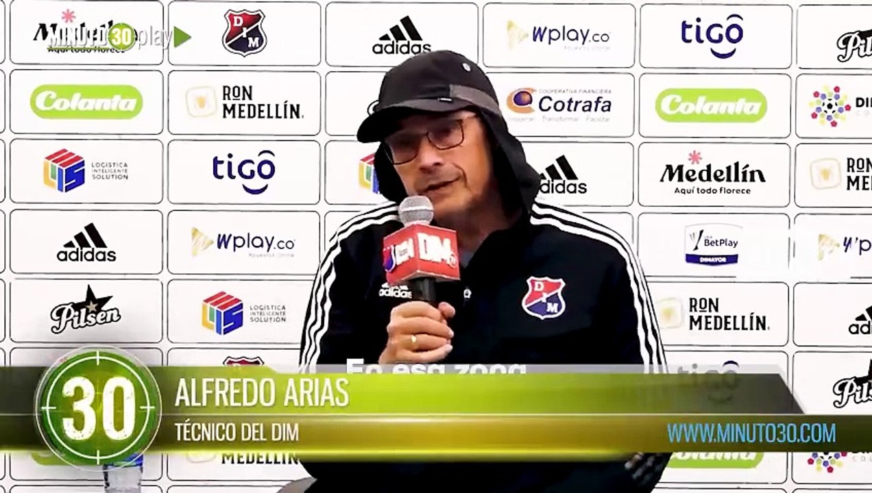 Nos ha faltado en el último terce Alfredo Arias y la sensaciones previo al partido contra el Pasto