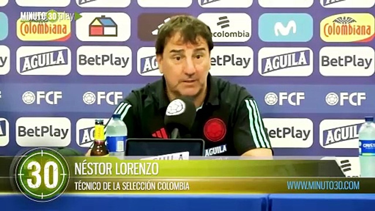 Calma, calma James está bien Néstor Lorenzo, técnico de la Selección Colombia - copia