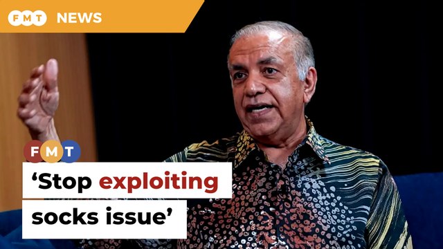 Stop exploiting socks issue, Mydin boss urges Akmal