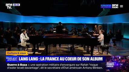 Le pianiste classique, Lang Lang, parle de son amour pour la France dans son nouvel album, Saint-Saëns
