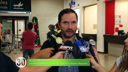 20-12-17 Recomendo Almiron un jugador de Lanus para llegar a Nacional Marulanda fue concreto