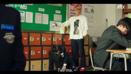 He help his classmate who is being bullied by a rich classmate | Itaewon Class
