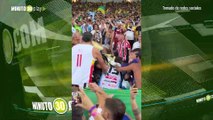 Qué golpiza Policía de Brasil agredió hinchas de Argentina previo al inicio del partido