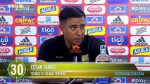 Esto todavía no ha terminado César Farías técnico de Águilas y su tarea por clasificar a la Libertadores